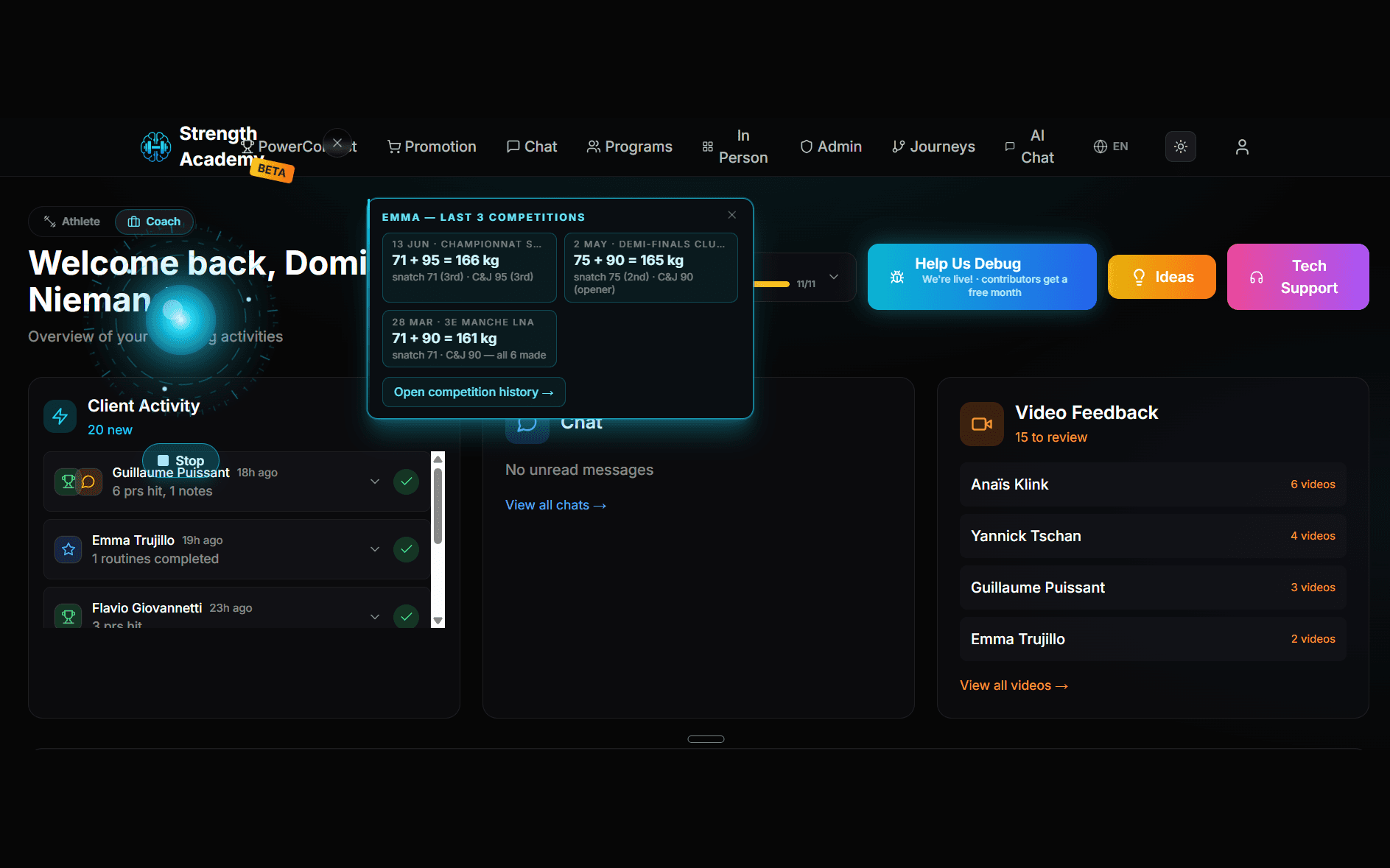 AI assistant & voice dictation